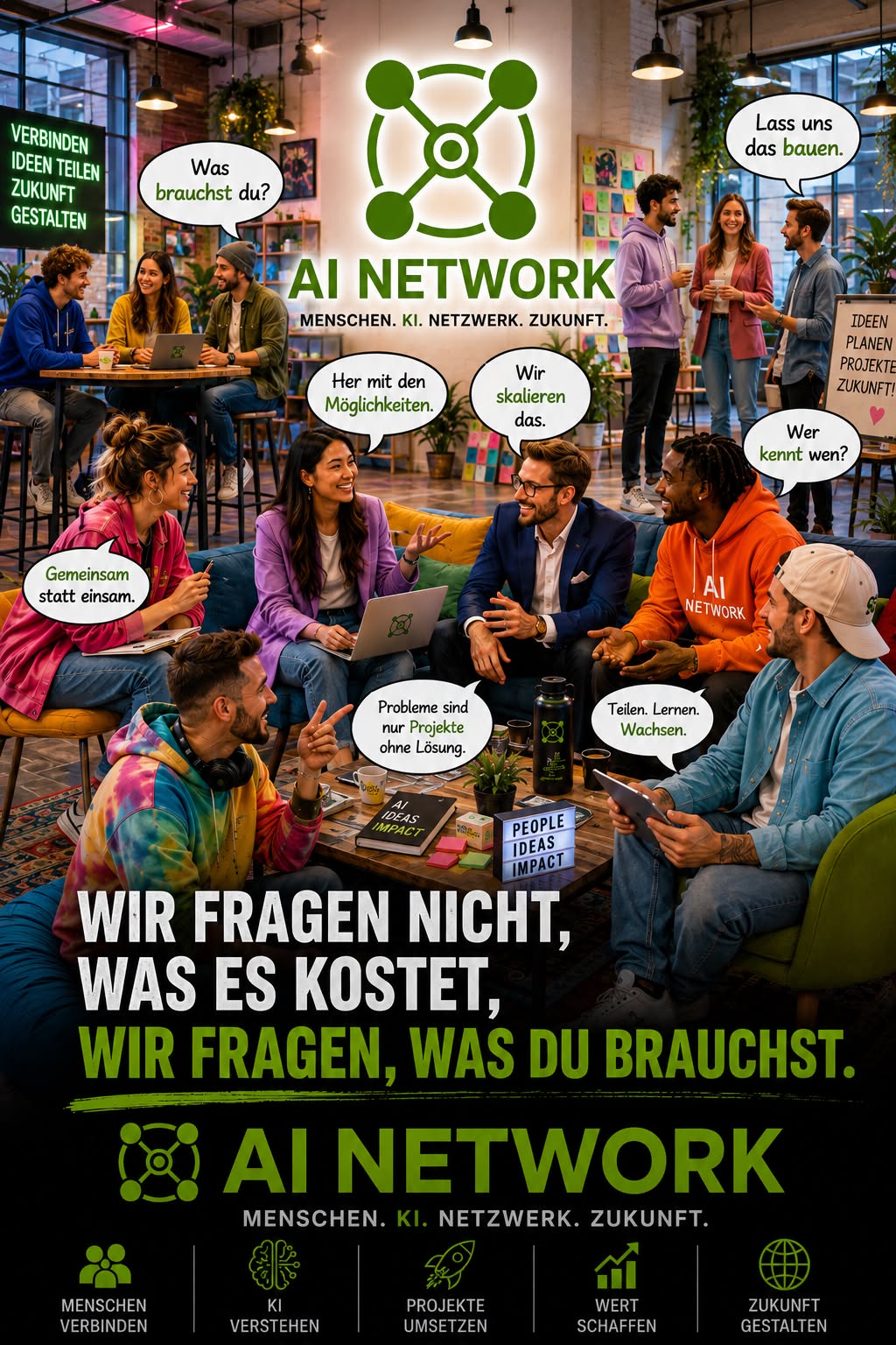 Wir fragen, was du brauchst