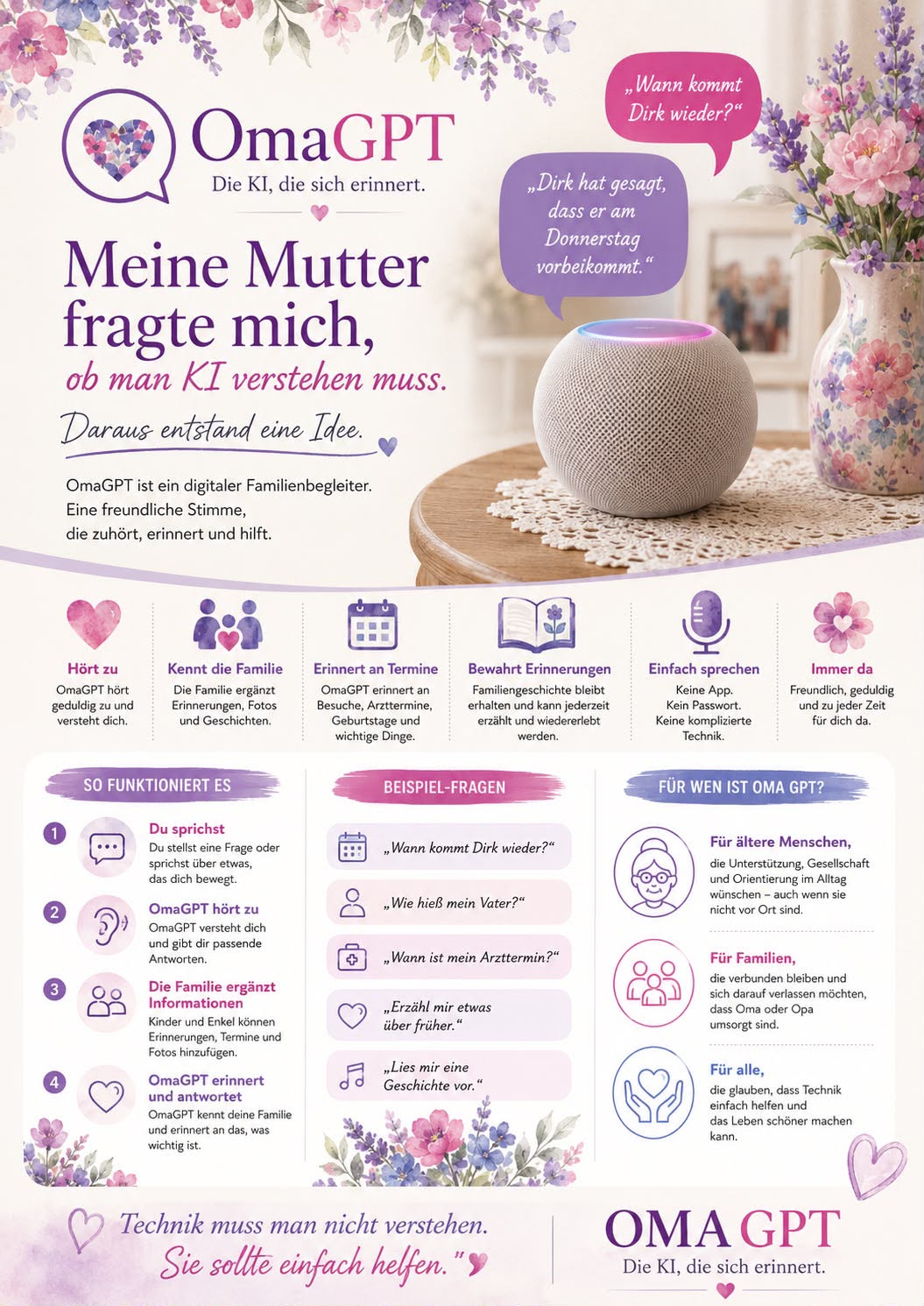 OmaGPT – die KI, die sich erinnert